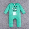 Boys Baby Rompers letter M Clothing Costumes - Image 2