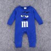 Boys Baby Rompers letter M Clothing Costumes - Image 7