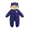Winter Overall Baby Girls Boys Romper Warm Hooded Snowsuit Windproof Jumpsuit Coat - Image 4