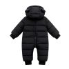 Winter Overall Baby Girls Boys Romper Warm Hooded Snowsuit Windproof Jumpsuit Coat - Image 6