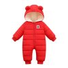 Winter Overall Baby Girls Boys Romper Warm Hooded Snowsuit Windproof Jumpsuit Coat - Image 5