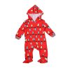 Christmas Pajamas Onesis  Matching String Lights Pattern Zipper Hood for Family - Image 5